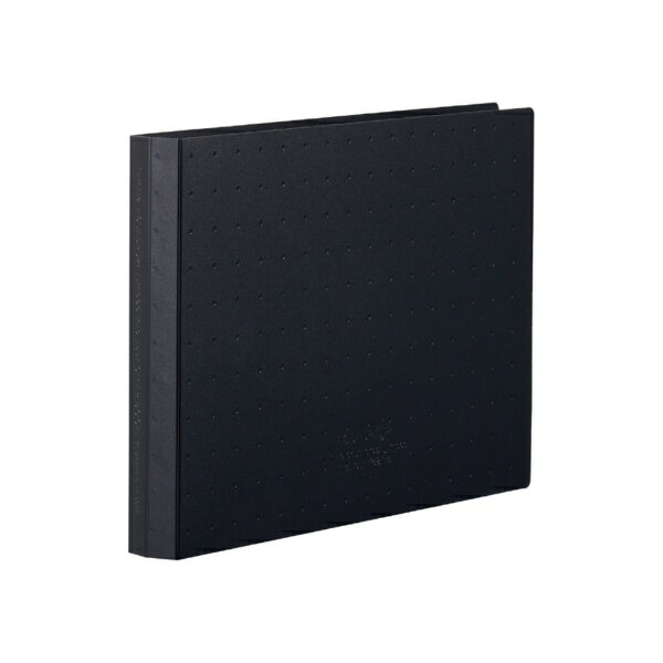 リヒトラブ｜LIHIT LAB. クリヤーブック＜ポケット交換タイプ＞ B6 AQUA DROPs(アクアドロップス) 黒 N..