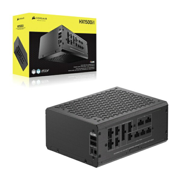 CORSAIR｜コルセア PC電源 iCUE LINK HX1500i shift 2025 CP-9020269-JP [1500W /ATX /Cybenetics Platinum]