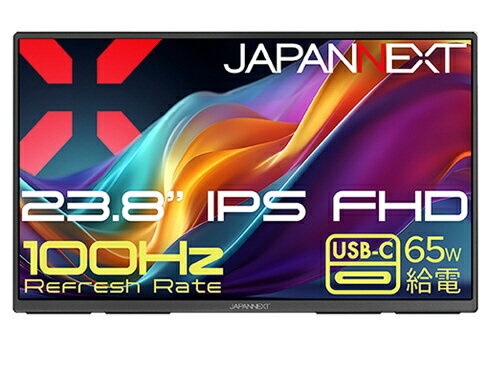 JAPANNEXT｜ジャパンネクスト USB-C接続 モバイルモニター JN-MD-IPS238F-C6 [23.8型 /フルHD(1920×1080) /ワイド /100Hz]
