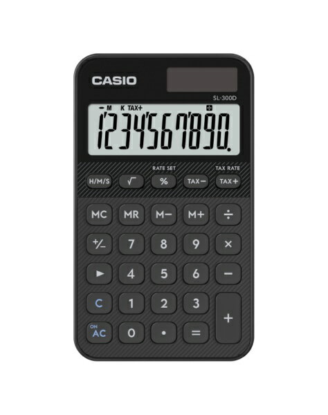 CASIO�å����� �ǥ��������� �֥�å� SL-300D-BK-N [10��]