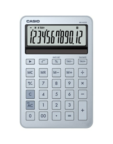 ◆電卓に、洗練と上質を。 そこにあるだけで、空間やインテリアの一部になるほどの存在感。 スタイリッシュなフォルムが、使う人のセンスを静かに引き立てます。 卓上でも手持ちでも活躍するミニジャストタイプ。