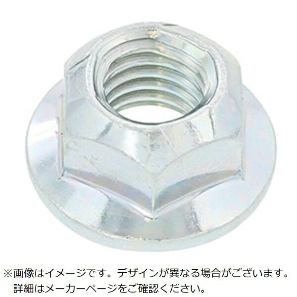 サンコーインダストリー｜SUNCO SUNCO 三価ホワイト スリーロックフランジ B=10 M6（60本入）