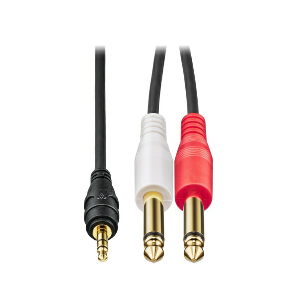 オーディオテクニカ｜audio-technica 1.5m φ3.5mmステレオミニ-φ6.3mmモノラル標準×2 AT-MI62/1.5 [1.5m]