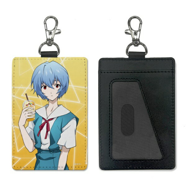 【2026年2月】 コスパ｜COSPA EVANGELION 描き下ろし 綾波レイ パスケース（ナスカン付き） 制服Ver.【発売日以降のお届け】 【代金引換配送不可】