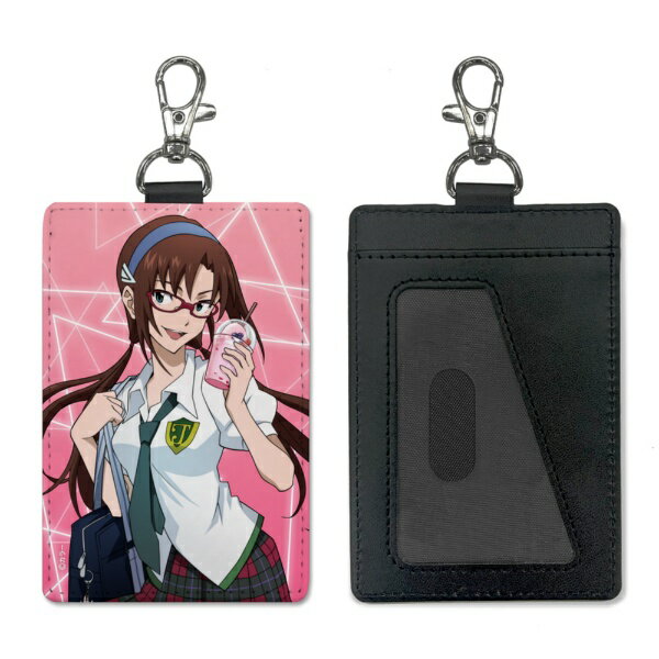 【2026年2月】 コスパ｜COSPA EVANGELION 描き下ろし 真希波・マリ・イラストリアス パスケース（ナスカン付き） 制服Ver.【発売日以降のお届け】 【代金引換配送不可】