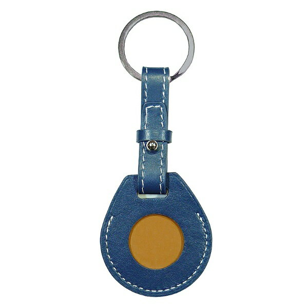 CAPTAIN STAG｜キャプテンスタッグ レザーキーホルダーTGK3ローシャルタグ対応 ネイビー YF-1338