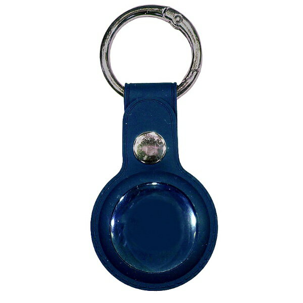 CAPTAIN STAG｜キャプテンスタッグ シリコンキーホルダー窓付き TGK5ローシャルタグ対応 ネイビー YF-1..