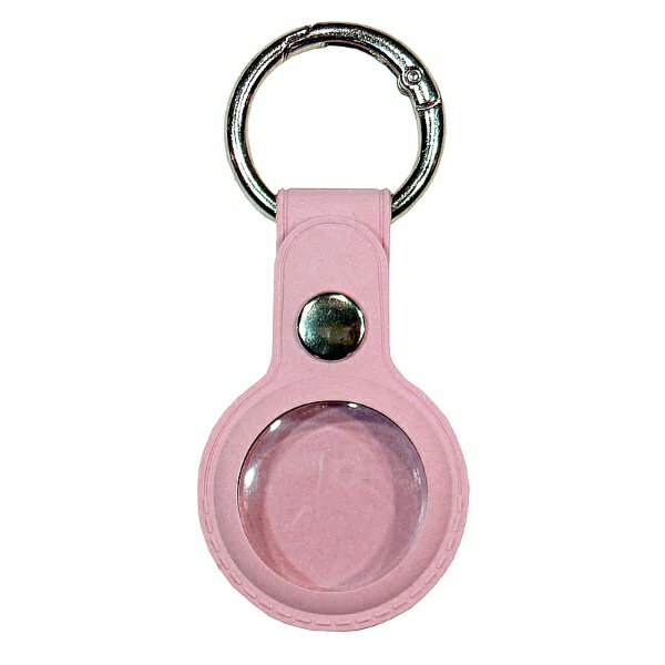 CAPTAIN STAG｜キャプテンスタッグ シリコンキーホルダー窓付き TGK5ローシャルタグ対応 ピンク YF-1341
