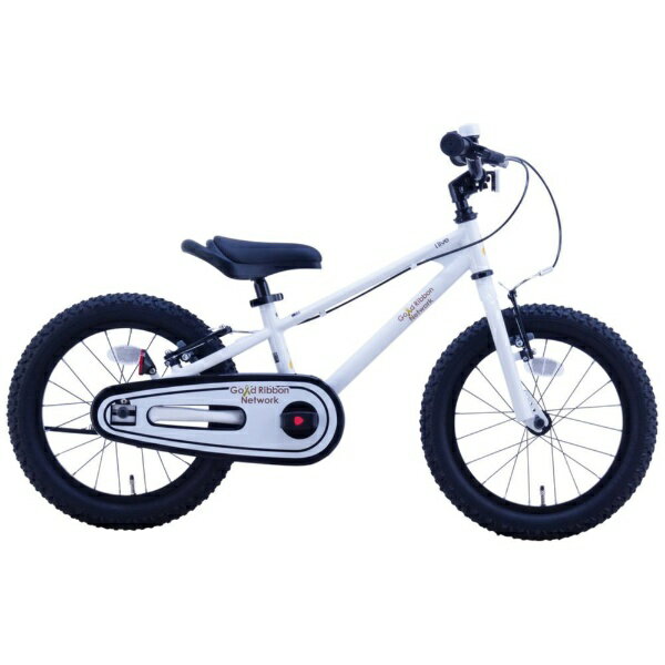 I live｜アイリブ 14型 ランニングバイク ゴールドリボン ホワイト ESB14-70-GR【キャンセル・返品不可..