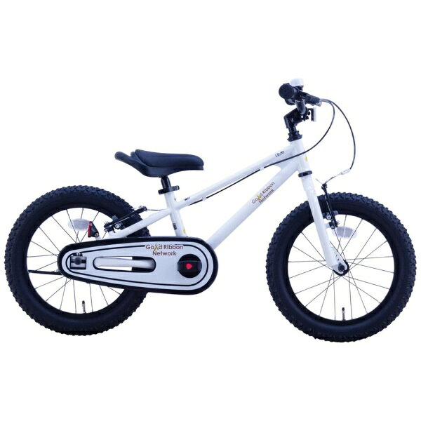 I live｜アイリブ 16型 ランニングバイク ゴールドリボン ホワイト ESB16-70-GR【キャンセル・返品不可..