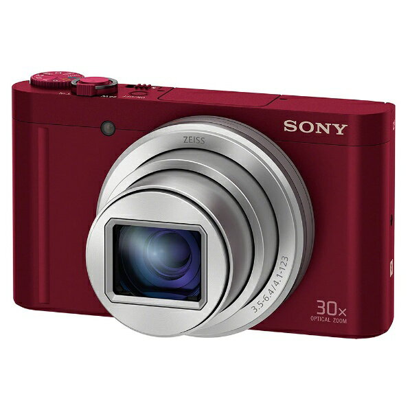 ソニー｜SONY DSC-WX500 コンパクトデジタルカメラ Cyber-shot（サイバーショット） レッド[DSCWX500RC]