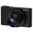 ソニー｜SONY DSC-WX500 コンパクトデジタルカメラ Cyber-shot（サイバーショット） ブラック[DSCWX500BC]