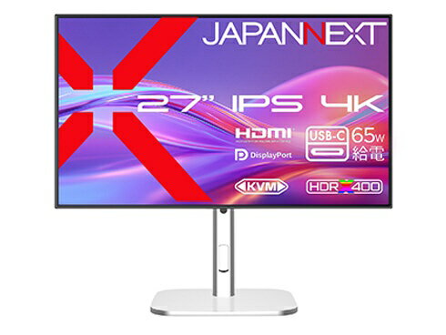 27インチのIPSパネルを搭載し、4K(3840x2160)解像度に対応した液晶モニターです。■フルHD(1920x1080)の4倍の高解像度は複数のウィンドウの同時表示を可能にし、圧倒的な高生産性を実現します。■あらゆる角度から見ても色や...