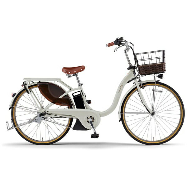 YAMAHA｜ヤマハ 電動アシスト自転車 PAS WithDX パス ウィズ デラックス マットエクリュ PA26WDX [26インチ /3段変速]2026年モデル【キャンセル・返品不可】 【代金引換配送不可】