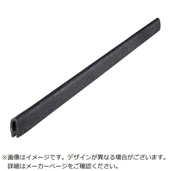 ■エッジ部を保護し、美観を提供します。■接着剤を使用せず取付ができます。【用途】・エッジ部の保護に。【仕様】・色： 黒・長さ（m）： 75【材質／仕上】・PVC（塩化ビニール）