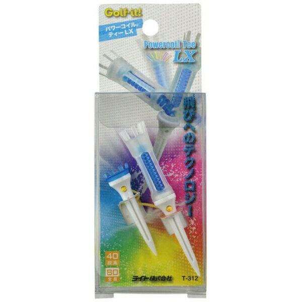 飛びへのテクノロジー!抜群の振り抜き感!本製品はゴルフ規則(規則11-1.ティーイング、付属規則4-1.ティー)に接触します。尚、ヒモを外してのご使用はゴルフ規則に適合しています。サイズ：ロング/80mm、ショート/48mmひもの長さ：180mm材質：軸部/ABS、コイル・羽根/熱可塑性ポリウレタン(TPU)