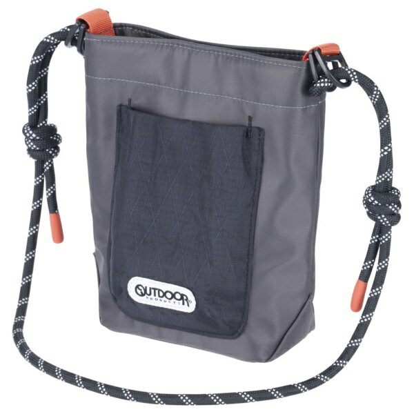 OUTDOOR PRODUCTS｜アウトドアプロダクツ OUTDOOR PRODUCTS （アウトドアプロダクツ） ロープカメラミニショルダーバッグ M グレー OUTDOOR PRODUCTS（アウトドアプロダクツ） グレー ODRCMSBMGY