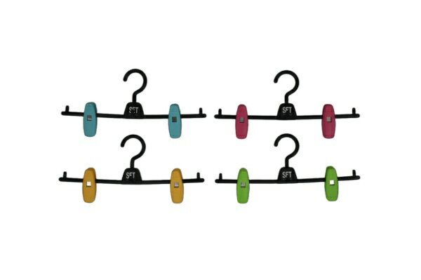 サワフジ|SAWAFUJI スカートホルダーJ4P(カラフル) SH-02C-4P