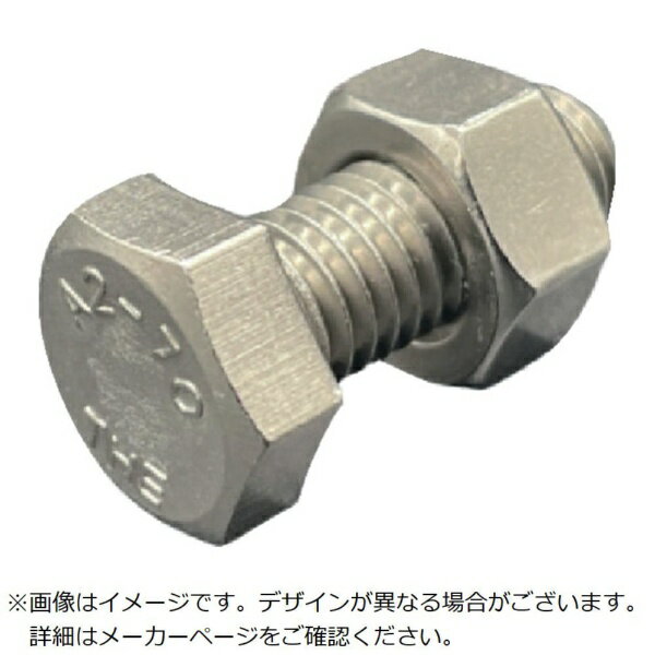 プロスパー洸洋｜Prosper koyo HI-LEAD 六角ボルト・ナット（本体規格/新JIS）A2-70 SUS304/ステンレス M12×30L ピッチ1.75 全ねじ スタイル1ナット