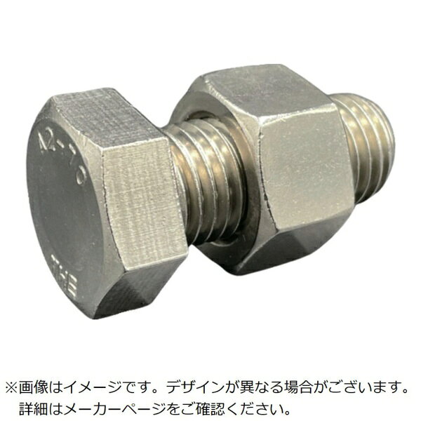 プロスパー洸洋｜Prosper koyo HI-LEAD 六角ボルト・ナット（本体規格/新JIS）A2-70 SUS304/ステンレス M20×45L ピッチ2.5 全ねじ スタイル1ナット