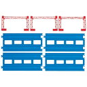 タカラトミー プラレール R-04 複線直線レール
