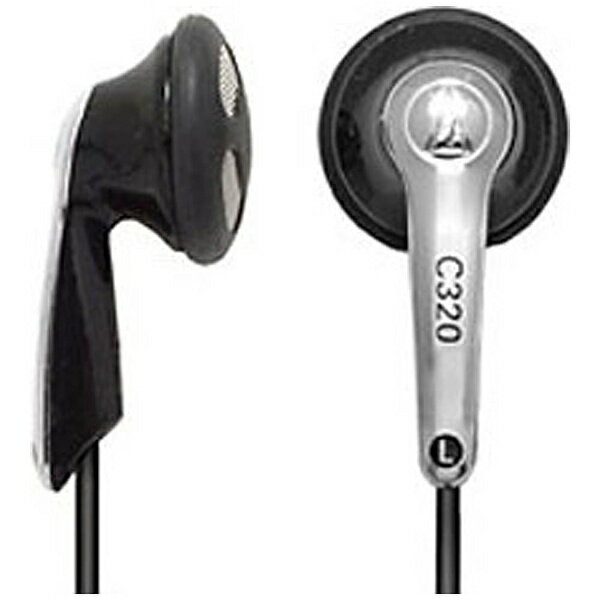 ǥƥ˥audio-technica ʡ䡼 ATH-C320 BK ֥å [3.5mm ߥ˥ץ饰][ATHC320]