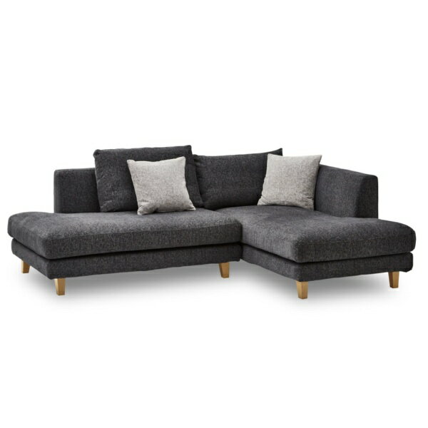 ドライクリーニングが可能なフルカバーリング仕様。脚高13cmでお掃除ロボット対応。2個ハンドクッション付き。