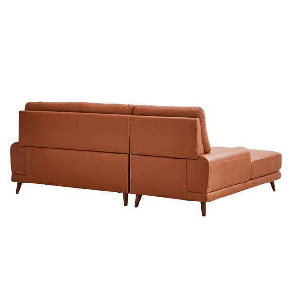 関家具|SEKI FURNITURE 右カウチソファ プリバ 本革 ライトブラウン ライトブラウン 468688 [3]