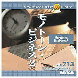 大日本スクリーン 〔Win・Mac版〕 MIXA IMAGE LIBRARY Vol.213　モノトーン・ビジネス 2[MIXAイメージライブラリーVOL.]