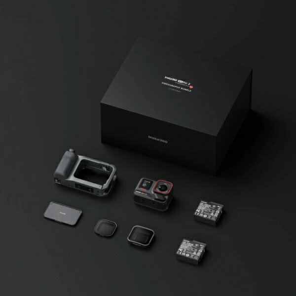 �ڥ���ȥ꡼�Ǻ���2���ݥ�����������2/25�ޤǡ� INSTA360�å��󥹥�360 Ace Pro 2 �ץ����塼�������å� �ǥ奢��Хåƥ꡼ �ߥåɥʥ��ȥ֥�å� CINSBBGA-ACEPRO2139