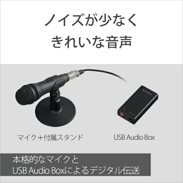 ソニー｜SONY ECM-PCV80U PC用ボーカルマイク [φ3.5mmミニプラグ＋USB][パソコン マイク 録音 ECMPCV80U]