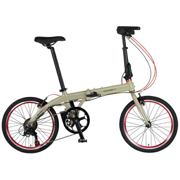 TRANS MOBILLY｜トランスモバイリー 折りたたみ電動アシスト自転車 TRANS MOBILLY NEXT206 Beige 92216-05 [20インチ /6段変速]【キャンセル・返品不可】 【代金引換配送不可】