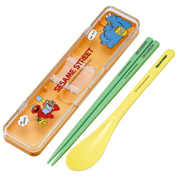 Skater｜スケーター セサミ／POPエルモ×クッキーモンスター 食洗機対応コンビセット CCS3SA