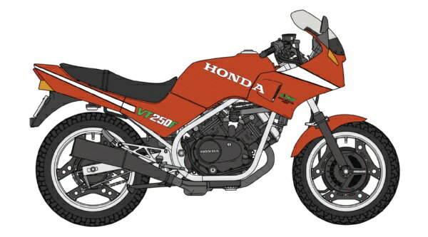 長谷川製作所｜Hasegawa 1/12 ホンダ VT250F (MC08) (1984) レッドカラー 【代金引換配送不可】