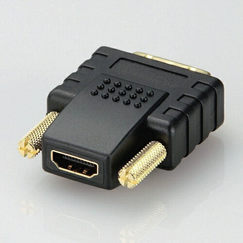 ELECOM�å��쥳�� �����Ѵ������ץ� [DVI �������᥹ HDMI] ���󥰥��� �֥�å� AD-HTD [HDMI��DVI]��rb_ cable_cpn��