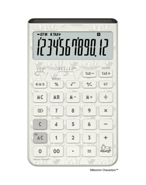 CASIO｜カシオ デザイン電卓 ニョロニョロ JT-200T-MM-WE-N [12桁]