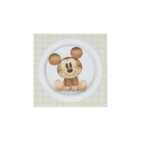 使うたびに窓から見えるキャラクターが変わる窓付きスクエアメモ窓から本文デザインが見える仕様！使うたびに見える本文が変わります！本文は4柄で各20枚計80枚入り■柄：Nuiパン　2511■デザイン：ミッキー■内容：本文：4柄 各20枚 計80枚■パッケージ：PP袋■サイズ：82mm×82mm×8mm■材質：紙
