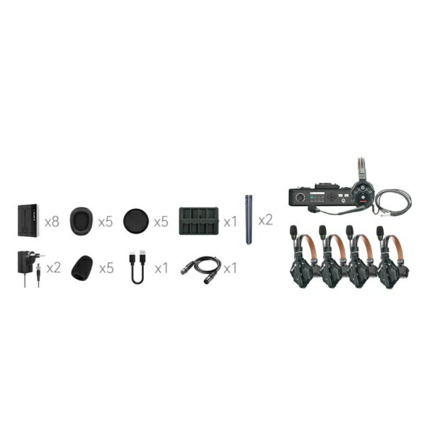 HOLLYLAND｜ホーリランド Solidcom C1 Pro - Hub4S Hollyland Solidcom C1 Pro - Hub4S