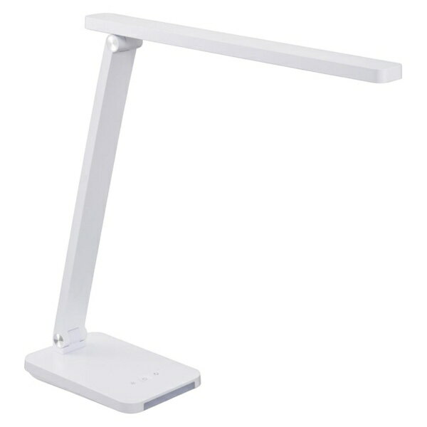オーム電機｜OHM ELECTRIC LEDデスクライト 4段階調光 3段階調色 520lm ホワイト ODS-LDR618K-W [LED /..