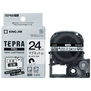 󥰥KING JIM ޥͥåȥơ TEPRA(ƥץ) PRO꡼  SJ24S [ʸ /24mm]