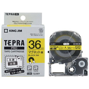 󥰥KING JIM ޥͥåȥơ TEPRA(ƥץ) PRO꡼  SJ36Y [ʸ /36mm]