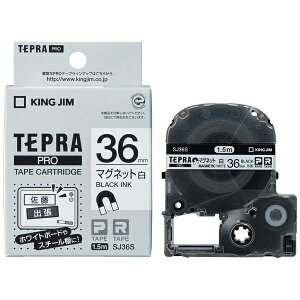󥰥KING JIM ޥͥåȥơ TEPRA(ƥץ) PRO꡼  SJ36S [ʸ /36mm]