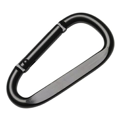 MR.STONEのカメラポーチに使用しているカラビナです。（ポーチは含まれません。）■商品詳細MR.STONEの「カメラ&レンズプロテクティブポーチ」全サイズに付属しているカラビナです。スペアパーツです。単品のカラビナとしてもご使用頂けます。外径：5.95×4.9mm厚さ：5.5mm