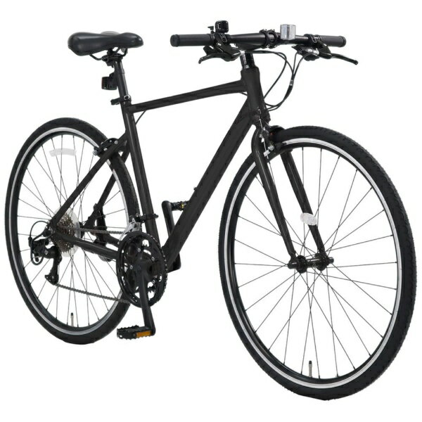 アサヒサイクル｜Asahi Cycle 700×32C型 クロスバイク JEII ジェイM ツヤケシブラック JEM70A [16段変速（2×8）]2026年モデル【キャンセル・返品不可】 【代金引換配送不可】