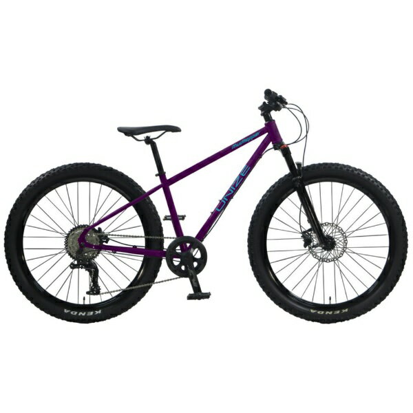 UNIZE｜ユナイズ 27.5型 マウンテンバイク Mudhopper マッドホッパー パープルメタリック UMM75B2026年モデル【キャンセル・返品不可】 【代金引換配送不可】
