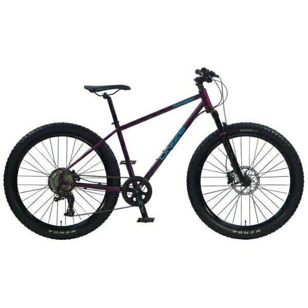 UNIZE｜ユナイズ 27.5型 マウンテンバイク Mudhopper マッドホッパー パープルメタリック UML75B2026年モデル【キャンセル・返品不可】 【代金引換配送不可】