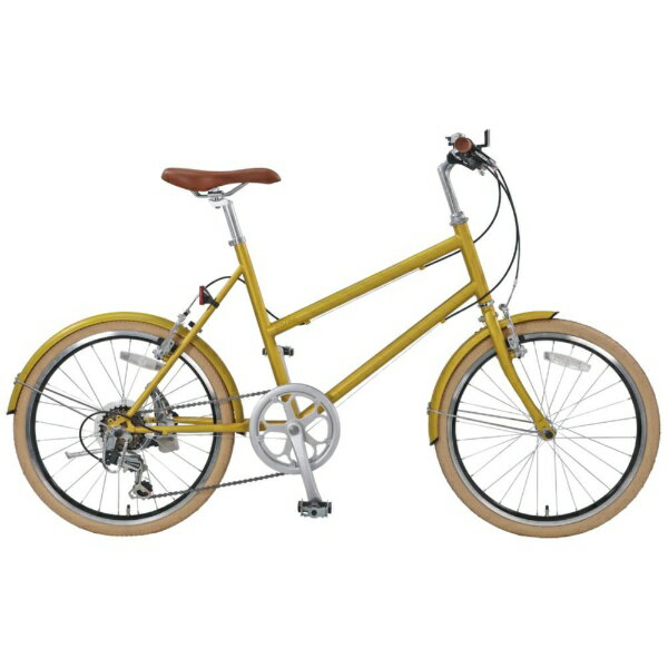 アサヒサイクル｜Asahi Cycle 自転車 ミニベロ coron コロン206 Mゴールド COR06A [外装6段 /20インチ]2026年モデル【キャンセル・返品不可】 【代金引換配送不可】