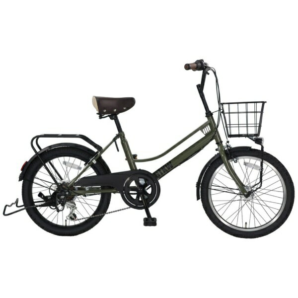 NORNO｜ノルノ 自転車 GTKW mini ジーティーケーダブリュ ミニ ダークカーキ GTK06A [外装6段 /20インチ]2026年モデル【キャンセル・返品不可】 【代金引換配送不可】