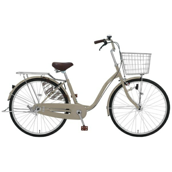 NORNO｜ノルノ 自転車 LAPIS26 ラピス26 PWベージュ LPS26E [26インチ]2026年モデル【キャンセル・返品不可】 【代金引換配送不可】
