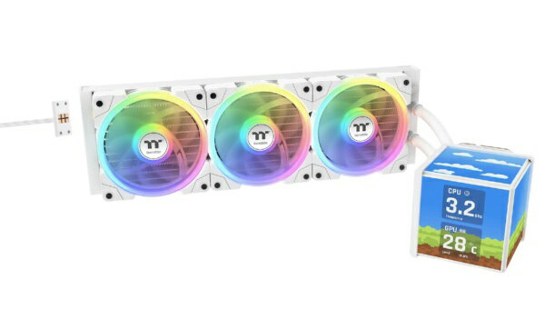 THERMALTAKE�å����ޥ�ƥ��� ����CPU�����顼 120mm�ե���x3 [LGA2066/2011-3/2011/1851/1700/1200/115...